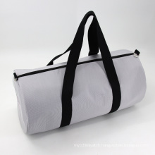 Woman Man Nylon Travel Duffel Bag Denim Fabric Weekender Gym Bag Sport Holdall Bag
